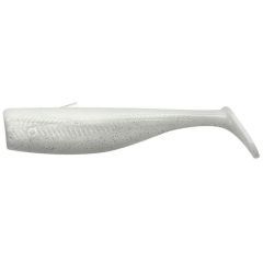 Shad Savage Gear Minnow Weedless 8cm/6g, culoare White Pearl Silver