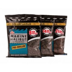 Pelete Dynamite Baits Marine Halibut Pellet Pre-Drilled 14mm 350g