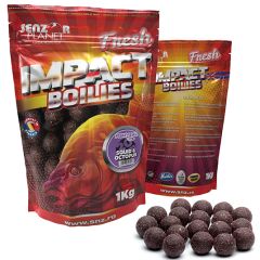 Boilies Senzor Impact  Fresh Boilies, Squid&Octopus, 20mm, 1kg