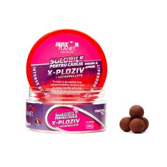 Boilies solubile pentru carlig Senzor X-Ploziv Squid si Afine 16-18mm 200g