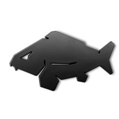 Sticker Delphin 3D Carp Negru