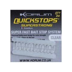 Stopper Korum Quickstops Clear