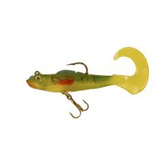 Swimbait EnergoTeam Wizard Paddle Perch 7.6cm, culoare Full Green