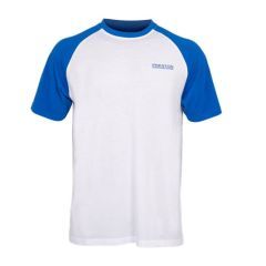 Tricou Preston Lightweight White Raglan T-Shirt, marime M