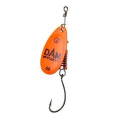 Lingura Rotativa DAM Effzett Spinner With Single Hook, 4g, Culoare Orange