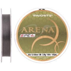 Fir textil Favorite Arena PE 4X Silver Gray 0.10mm/3.5kg/100m