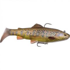 Shad Savage Gear 4D Trout Rattle 12.5cm/35g culoare Dark Brown Trout