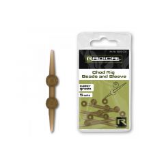 Kit montura Chod/Helicopter Radical Chod Rig Beads and Sleeve