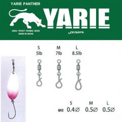 Agrafe + Varteje Yarie-Jespa Rolling Swivel-Snap Ring L 8.5lb