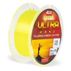 Fir monofilament Asso Ultra Cast Yellow Fluo 0.28mm/9.8kg/300m