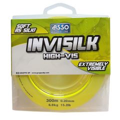 Fir monofilament Asso Invisilk Yellow 0.20mm/6.90kg/300m