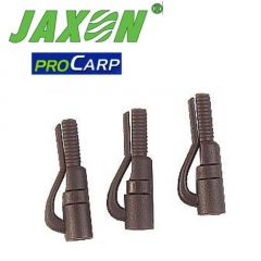 Conectori Safety Clip Jaxon Pro Carp cu blocaj - 10buc/transparent
