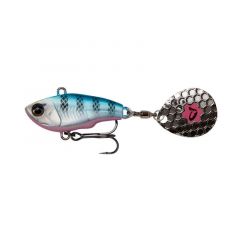 Spinnertail Savage Gear Fat Tail Spin 8cm/24g culoare Blue Silver Pink