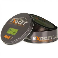 Fir monofilament Fox Exocet Trans Khaki 0,35mm/8,18kg/1000m
