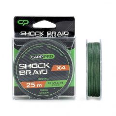 Fir textil Carp Pro Shock Braid 0.16mm/9.35kg/50m