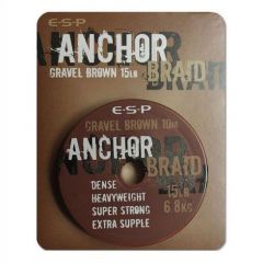 Fir textil ESP Anchor Braid Gravel Brown 15lb/10m
