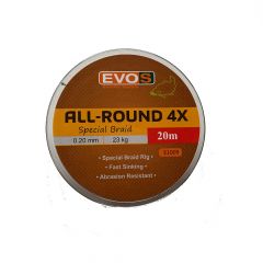 Fir textil EVOS All-Round 4X Special Braid 0.16mm/12.60kg