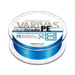 Fir textil Varivas High Grade PE X8 Ocean Blue 0.128mm/5.9kg/150m