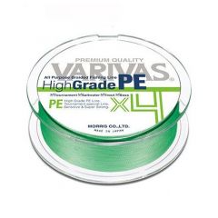 Fir textil Varivas High Grade PE X4 Flash Green 0.128mm/12lb/150m
