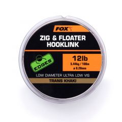 Fir monofilament Fox Edges Zig & Floater Hooklink 0.28mm/100m