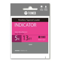 Fly Leader Tiemco Indicator Leader 5X 13ft
