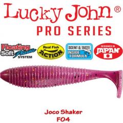 Shad Lucky John Joco Shaker 8.9cm, culoare F04 - 4 buc/plic
