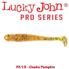 Shad Lucky John Tioga 8.6 cm, culoare Osaka Pumpkin - 6 buc/plic