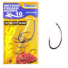 Carlige Smax Method Feeder Hooks Nr.12