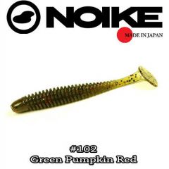 Shad Noike Ninja 5cm, culoare Green Pumpkin Red