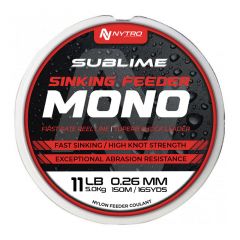 Fir monofilament Nytro Sublime Feeder Mono 0.26mm/5kg/150m