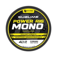 Fir monofilament Nytro Sublime Power Rig 0.15mm/1.9kg/100m