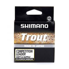 Fir fluorocarbon Shimano Trout Competition Fluoro Grey 0.14mm/1.29kg/50m
