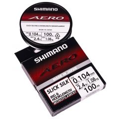 Fir monofilament Shimano Aero Slick Silk Rig Clear 0.104mm/1.08kg/100m
