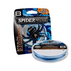 Fir textil Spiderwire Stealth Smooth 8 Blue Camo 0.06mm/5.4kg/150m
