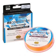Fir monofilament Sunset RS Competition  Ultra Power Hi-Visibility Orange 0.45mm/250m