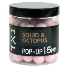 Boilies Shimano TX1 Pop-up Squid-Octopus Washed Out Pink 12mm 100g