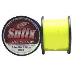 Fir monofilament Sufix Ultra Knot 0,335mm/7,5kg/995m Opaque Yellow