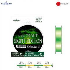 Fir monofilament Yamatoyo Famell Trout Sight Edition 0.117mm/2.5lb/150m