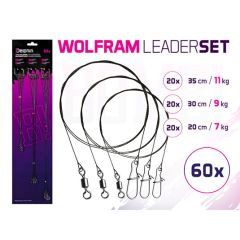 Strune Delphin Wolfram LeaderSet 20,30,35cm/7-9-11kg