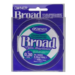 Fir Monofilament Owner Broad Fluorine Treated, 0.18mm/3.10kg/150m