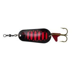 Lingura Oscilanta DAM Effzett Standard Spoons, 6g, Culoare Fluo Red/Black UV