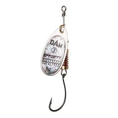 Lingura Rotativa DAM Effzett Spinner With Single Hook, 6g, Culoare Reflex Silver