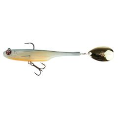 Swimbait Sakura Turbo Tail Slash Blade 7.5cm, culoarea 080 Orange Belly