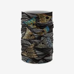 Bandana Buff CoolNet UV Andrea Larko Redfish Tails Multi