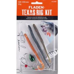 Kit montura Fladen Texas Rig Kit Red