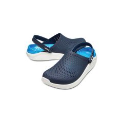 Papuci Crocs LiteRide Clog Navy White, marime 41-42