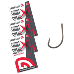 Carlige Trakker Short Shank XS Hooks Micro Barbed, Nr.2