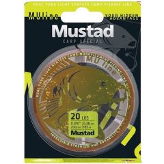 Fir monofilament Mustad Carp Special 0.26mm/4.5kg/1200m