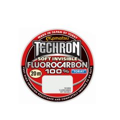 Fir fluorocarbon Kamatsu Techron Soft Invisible 0.17mm/2.17kg/20m