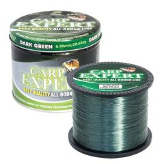 Fir monofilament Carp Expert Dark Green 0.30mm/13.75kg/1200m